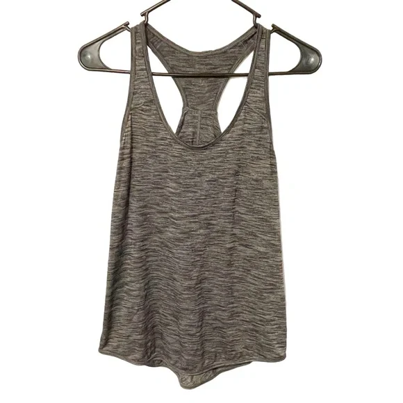 Lululemon Size 10 Grey Essential Tank Athletic Workout - Picture 2 of 5